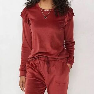 NWT Lauren Conrad Puff Sleeve Sweatshirt.